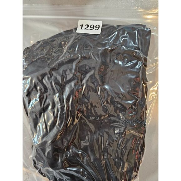 Skiva International Maxi Dress Love XL 14 16 Soft Cut Out Stretch Empire Black - Picture 15 of 15